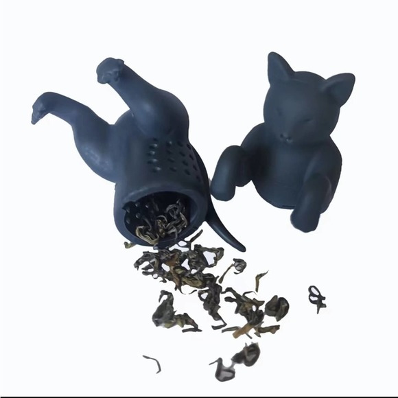 1pc Silicone kitten Design Tea Filter - Picture 5 of 8